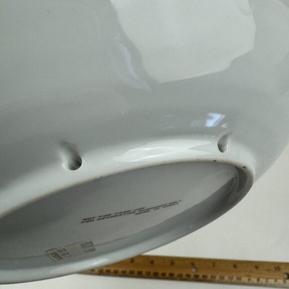 Vtg Indiana Round Souvenir Plate Bird Racecar Flower Ceramic White Cream Silver - Picture 10 of 13